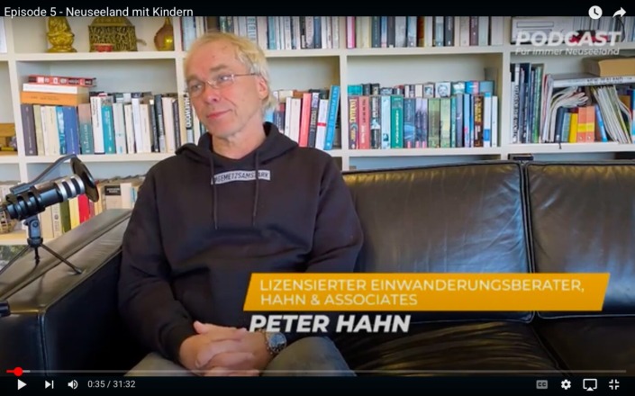 PeterHahnPodcast_Kids NZ Podcast Peter Hahn Für immer Neuseeland Auswandern mit Kindern